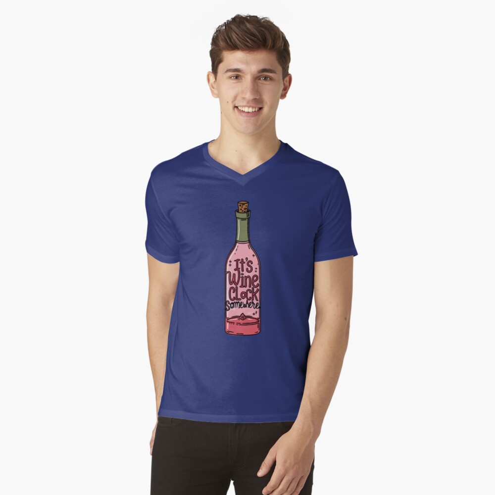 Artikel-Vorschau von T-Shirt mit V-Ausschnitt, designt und verkauft von freakystickey.