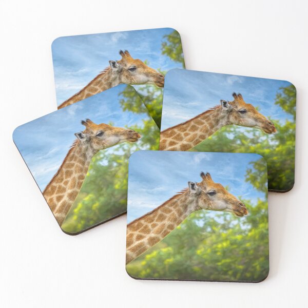 Item preview, The Giraffe and the Oxpecker designed and sold by Viv Thompson Photography .