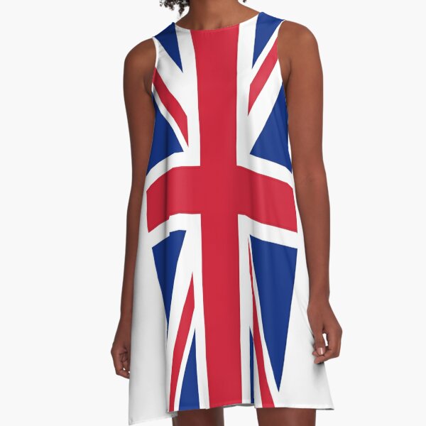 union jack skater dress