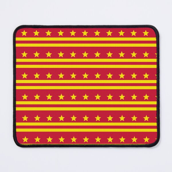 Item preview, Red Yellow Star Horizontal Line China Flag Geometric East Asia Peking Modern Pattern designed and sold by PenguinForests.