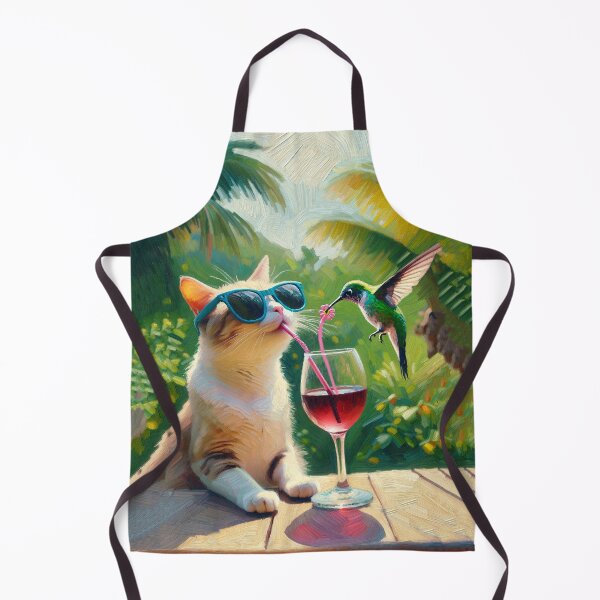 Item preview, Hummingbird And The Cat - Best Friends Forever designed and sold by Praphul Garg.