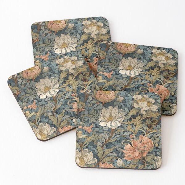 Item preview, William Morris Vintage Floral Pattern  designed and sold by The Willow Of  Rain City.