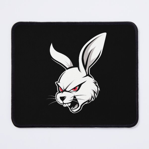 Item preview, Angry white rabbit #3 designed and sold by InfinityCircle.