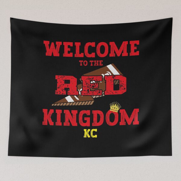 Item preview, Welcome To The Red Kingdom kansas city Cool quote About sport designed and sold by Ouzgane.