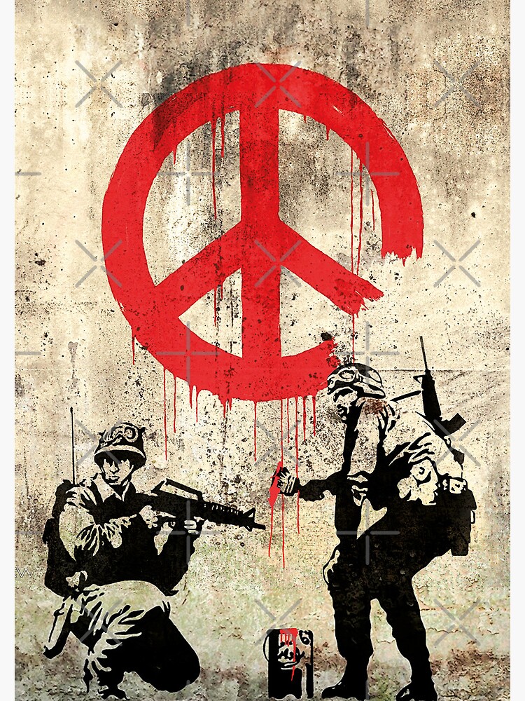 The World of Banksy Peace Soldiers/ポスター