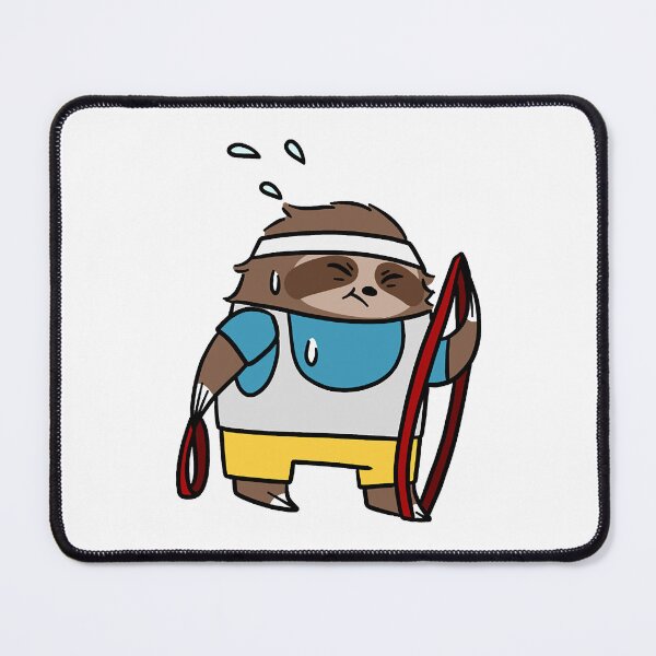Item preview, Sloth with resistance Bands designed and sold by MauriceLouis.