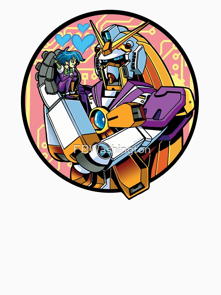 Thumbnail 7 of 7, Classic T-Shirt, GunDai Gal GO designed and sold by FBWashington.