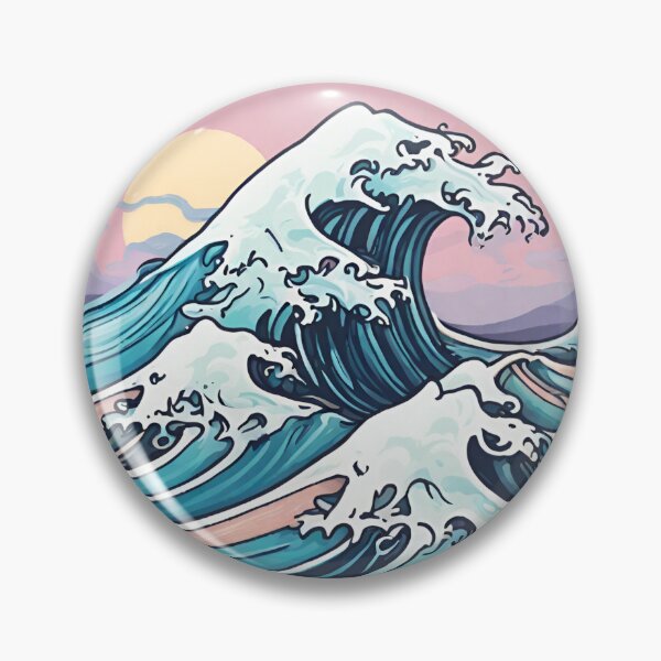 Item preview, Menacing Wave designed and sold by AllThingsOcean.