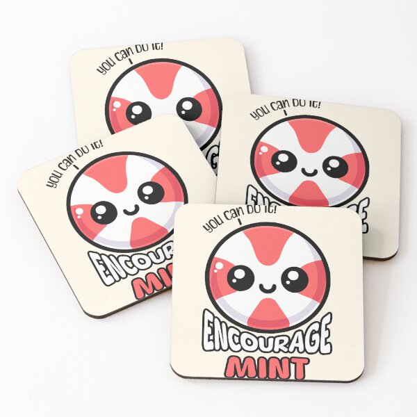 Item preview, Encourage Mint! Cute Mint Pun designed and sold by PMCreative.