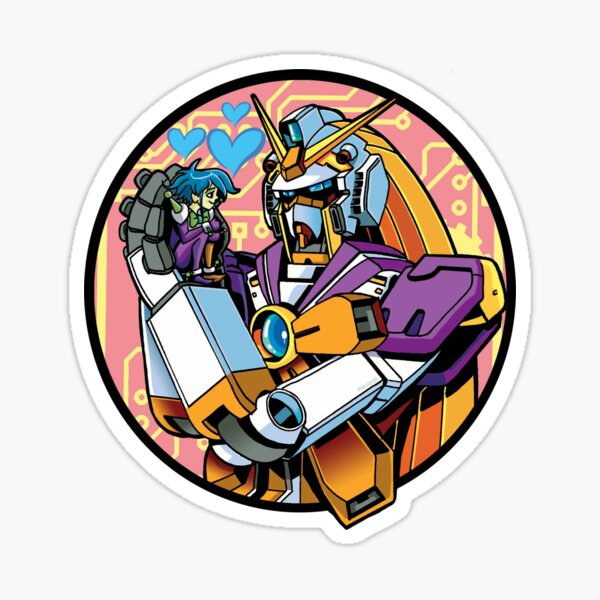 GunDai Gal GO Sticker