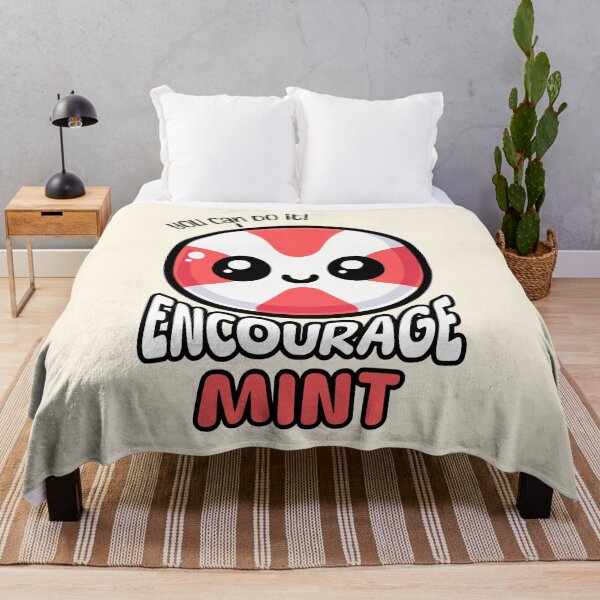 Item preview, Encourage Mint! Cute Mint Pun designed and sold by PMCreative.