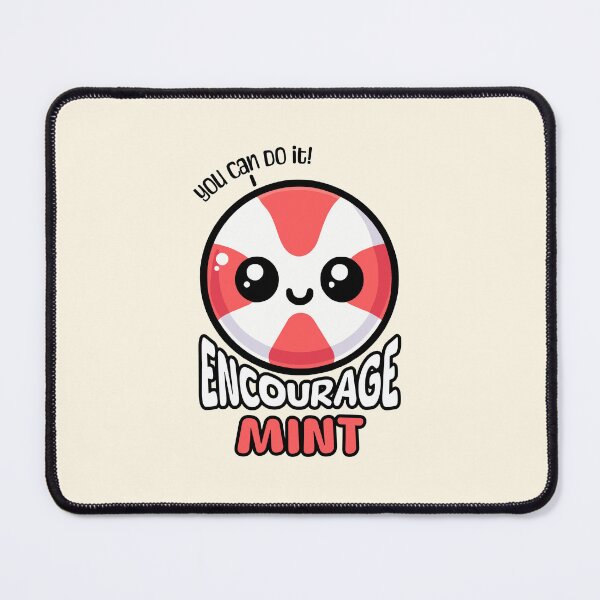 Item preview, Encourage Mint! Cute Mint Pun designed and sold by PMCreative.
