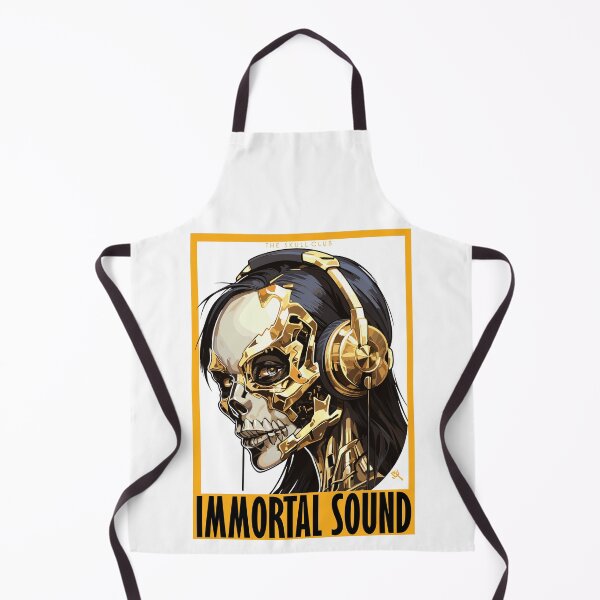Item preview, Immortal Sound - The Skull Club, skull, skull, headphones designed and sold by HIGUMAX.