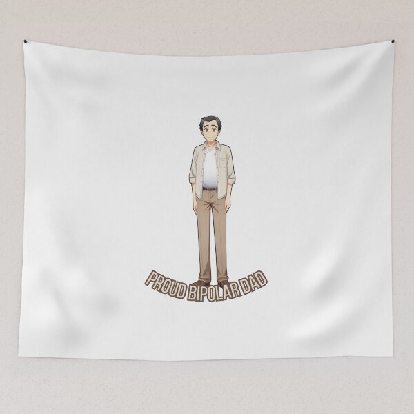 Item preview, BiPolar Dads Proud Father Mens Mental Health designed and sold by kylmllr101684.