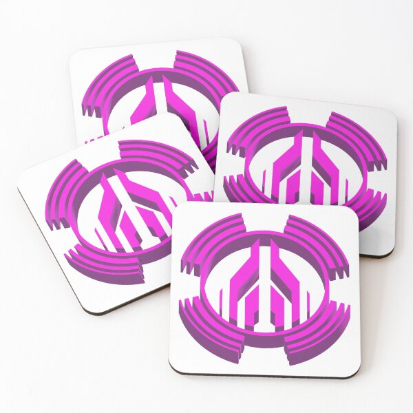 Item preview, Pink classic mayday sign for ravers designed and sold by Boogeyman Bill.