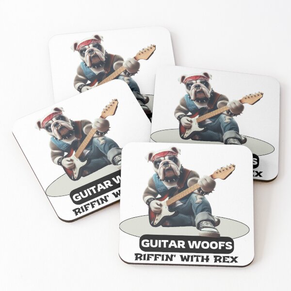 Item preview, Guitar Woofs: Riffin' with Rex designed and sold by Hungry-Murphy.
