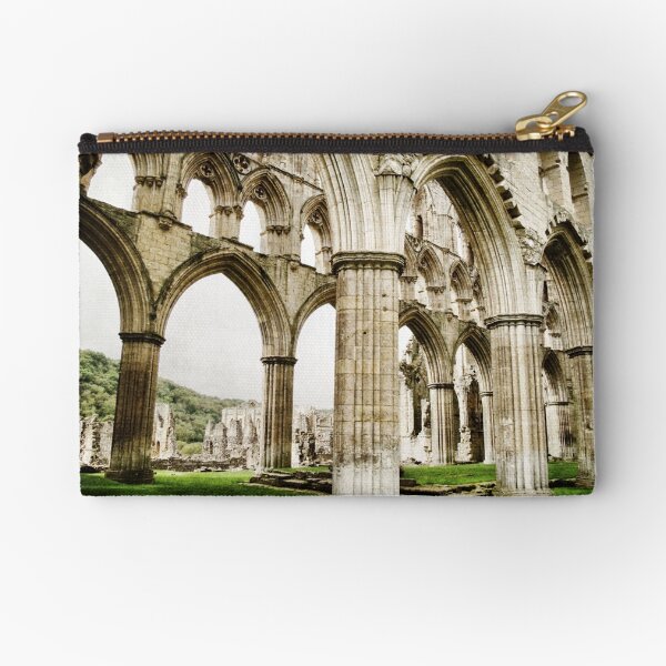 Cloisters of Rievaulx Abbey Zipper Pouch