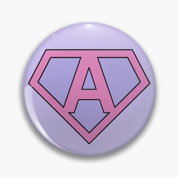 Item preview, Letter A | Super Letter | Purple and Pink designed and sold by Christiana-Art.
