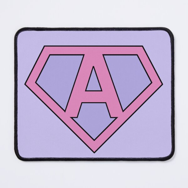 Item preview, Letter A | Super Letter | Purple and Pink designed and sold by Christiana-Art.