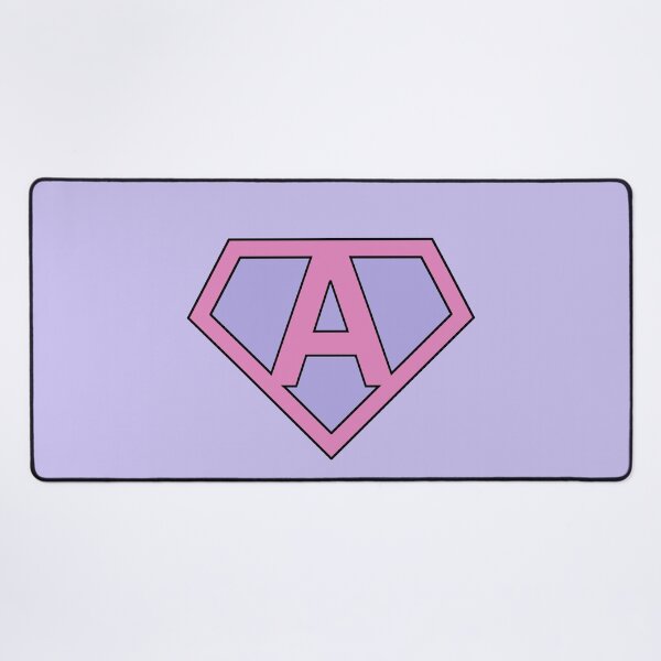Item preview, Letter A | Super Letter | Purple and Pink designed and sold by Christiana-Art.