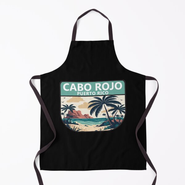 Item preview, Cabo Rojo Puerto Rico Retro Emblem designed and sold by KrisSidDesigns.