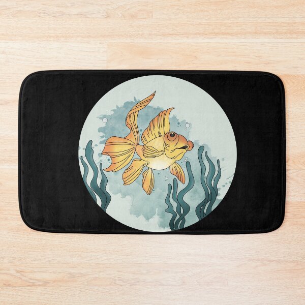 Item preview, Beautiful Watercolor Gold Fish In the Sea Classic T shirts  designed and sold by CANDYFrog.