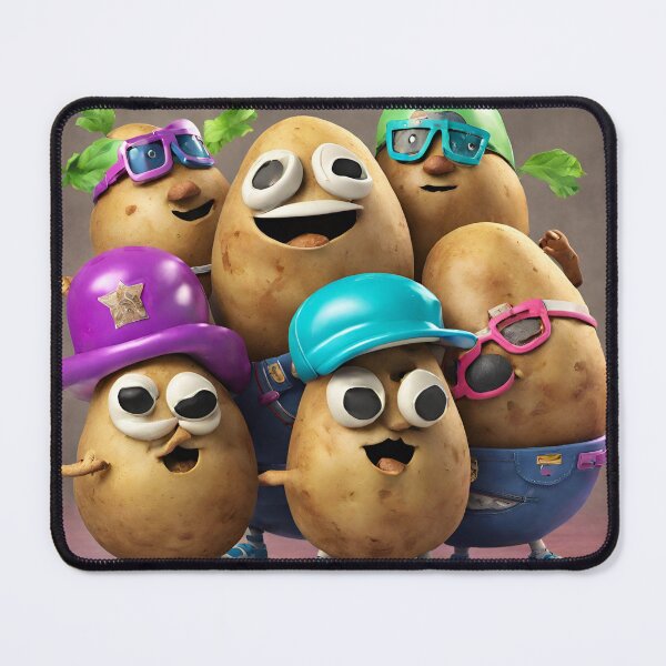 Item preview, Hip-hop potato leading a spectacular dance crew designed and sold by tetisola.