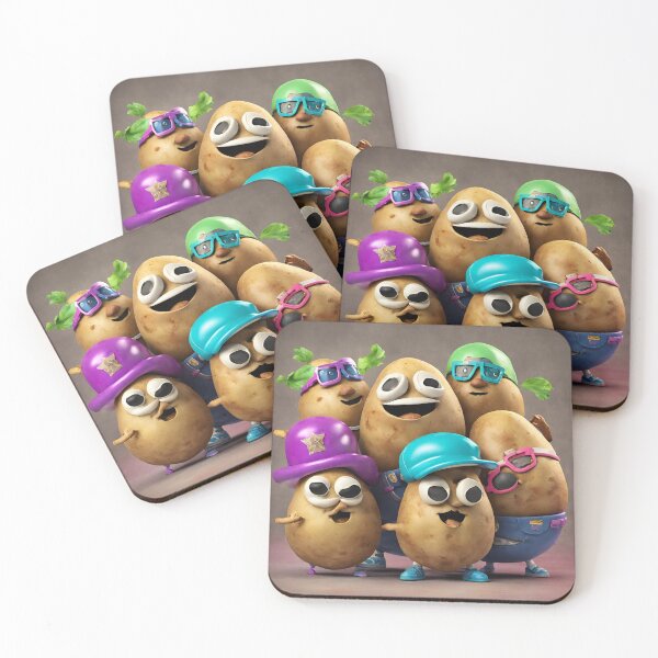 Item preview, Hip-hop potato leading a spectacular dance crew designed and sold by tetisola.