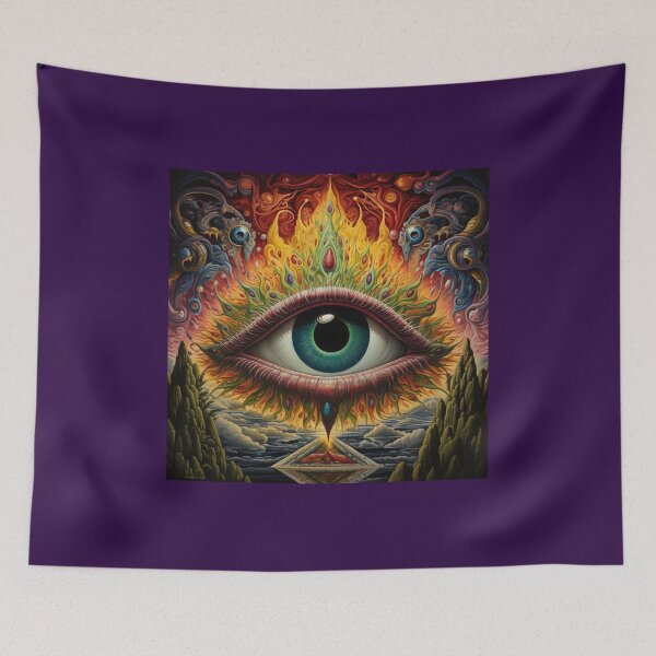 Item preview, Arte DMT... Tercer Ojo Abierto designed and sold by TheGlassPortal.