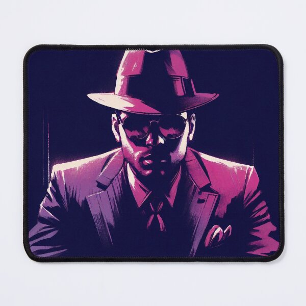 Item preview, Neon Mafia Boss [neo noir aesthetic] designed and sold by RESToRAPTOR.