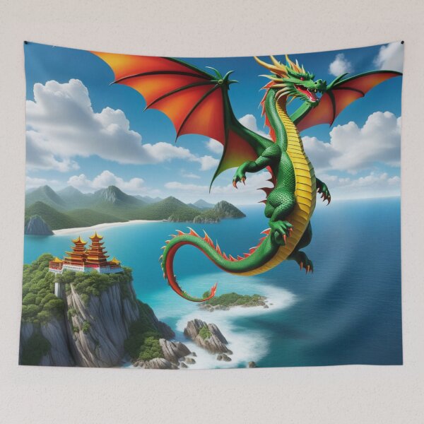 Item preview, Colorful Dragon  designed and sold by PanoramicVistas.