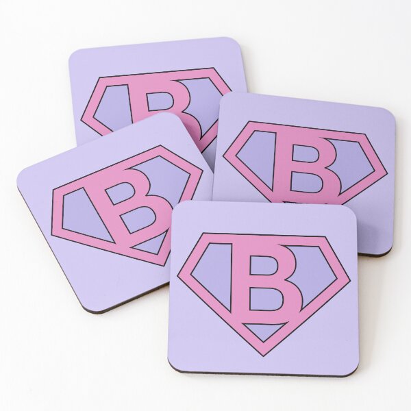 Item preview, Letter B | Super Letter | Purple and Pink designed and sold by Christiana-Art.