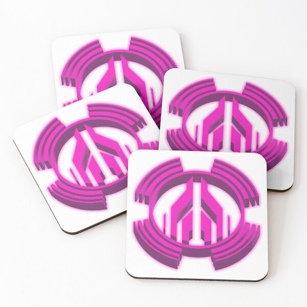 Item preview, Pink neon classic mayday sign for ravers designed and sold by Boogeyman Bill.