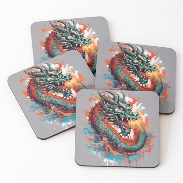 Item preview, Cool Graffiti Art Chinese Dragon designed and sold by TheArtOfPat.