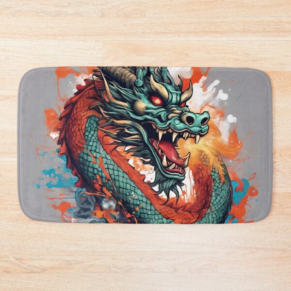 Item preview, Cool Graffiti Art Chinese Dragon designed and sold by TheArtOfPat.