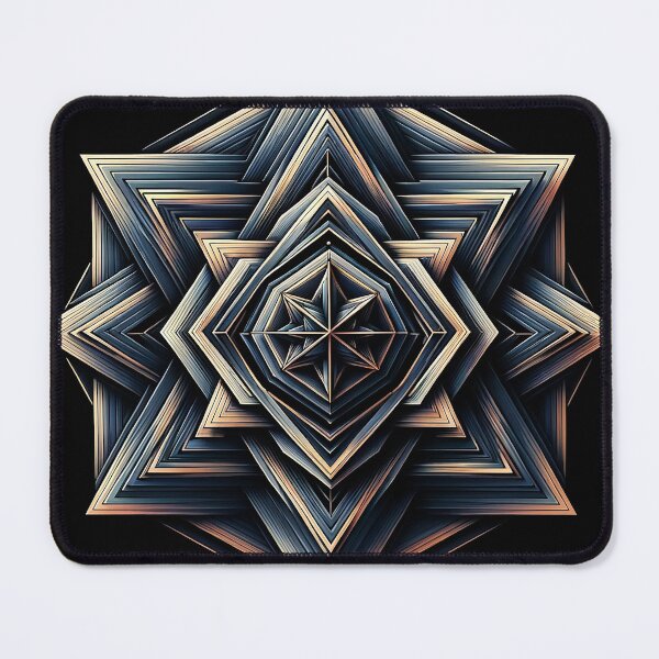 Item preview, Abstract Geometry in Multicolored Layers designed and sold by johnnycreidy.