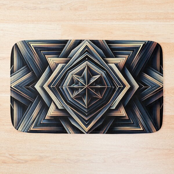 Item preview, Abstract Geometry in Multicolored Layers designed and sold by johnnycreidy.