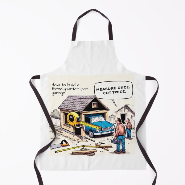 Item preview, Measure Once Cut Twice designed and sold by FamouslyStupid.