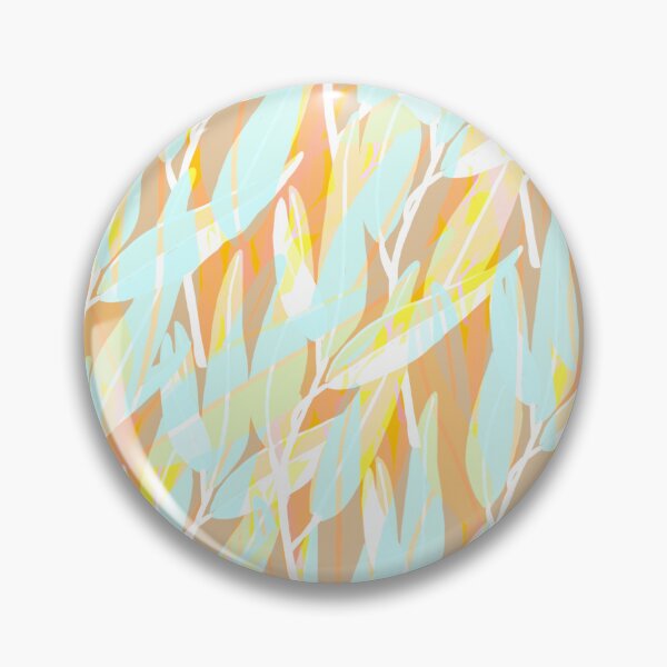 Item preview, Preppy pastel foliage nature pattern. designed and sold by Meteryards.