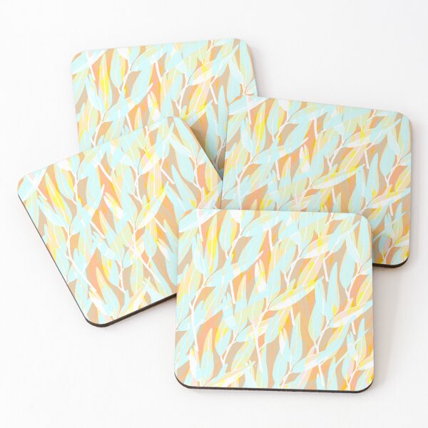 Item preview, Preppy pastel foliage nature pattern. designed and sold by Meteryards.