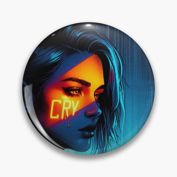 Item preview, Neon Girl Cry [neo noir aesthetic] designed and sold by RESToRAPTOR.