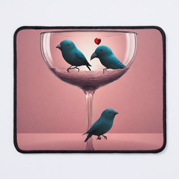 Item preview, Two love birds and a third wheel designed and sold by tetisola.