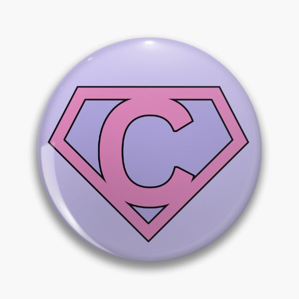 Item preview, Letter C | Super Letter | Purple and Pink designed and sold by Christiana-Art.