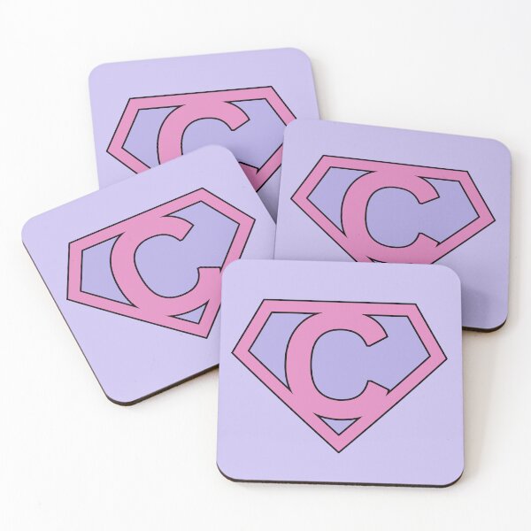 Item preview, Letter C | Super Letter | Purple and Pink designed and sold by Christiana-Art.