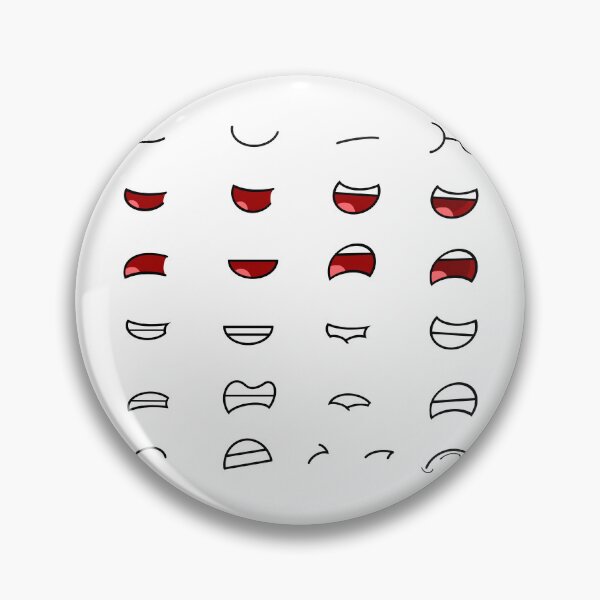 Item preview, BFDI Mouth Assets Pack designed and sold by MsBonnieArt.