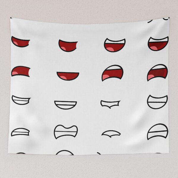 Item preview, BFDI Mouth Assets Pack designed and sold by MsBonnieArt.