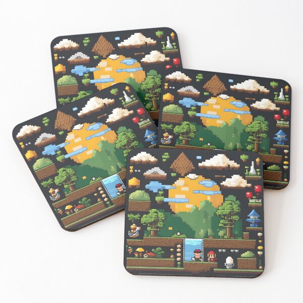 Item preview, Pixel Pioneers: A Retro Gaming Tribute designed and sold by Chroma Artis.