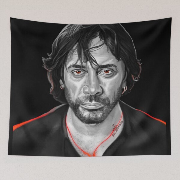 Item preview, Javier Bardem Painting 1 of 2 designed and sold by AK-Hevonen.