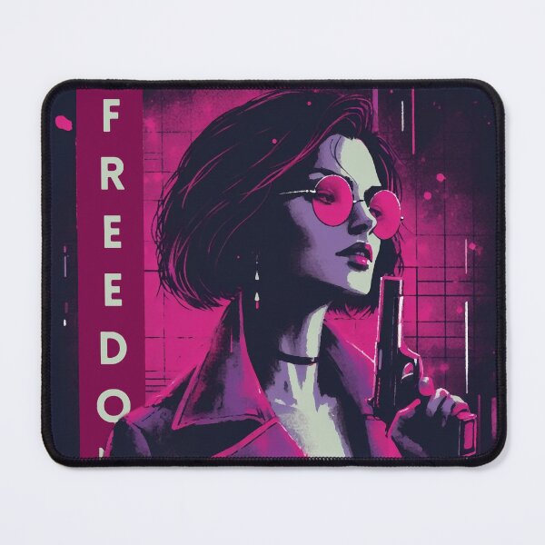 Item preview, Neon Girl Freedom [neo noir aesthetic] designed and sold by RESToRAPTOR.