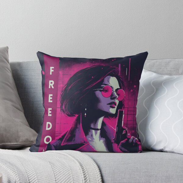 Item preview, Neon Girl Freedom [neo noir aesthetic] designed and sold by RESToRAPTOR.